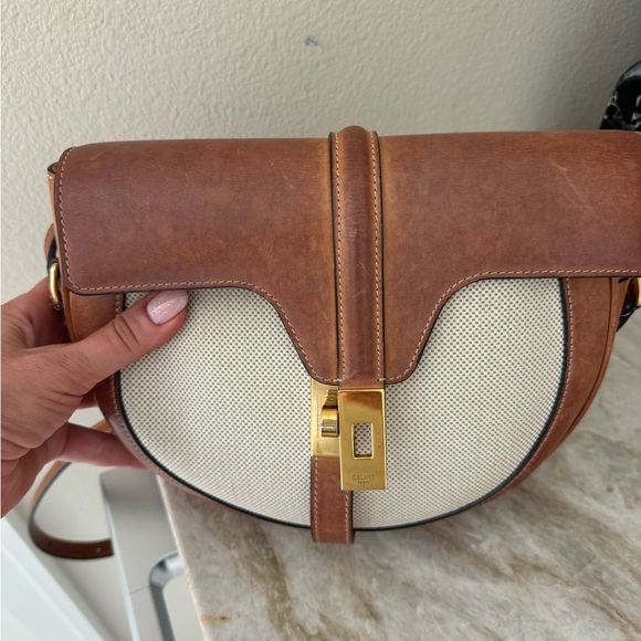 Celine Besace 16 Bag, signs of use, with some stains - Picture 9 of 10